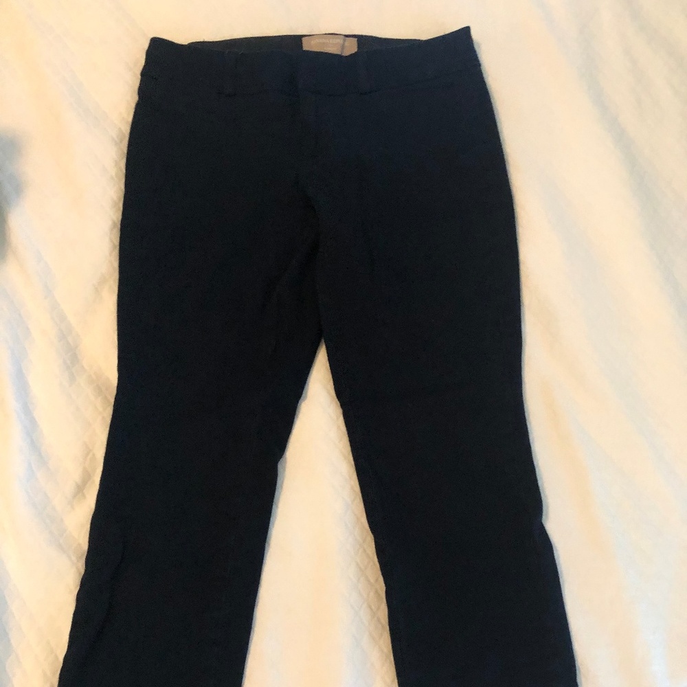 Banana Republic Navy Crop Pants - Sloan Fit
